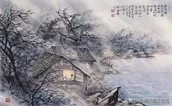 夜雨寄北翻译赏析（夜雨寄北的诗意欣赏）